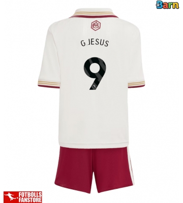 Arsenal Gabriel Jesus #9 Tredje Tröja Barn 2025-26 Kortärmad (+ Korta byxor)
